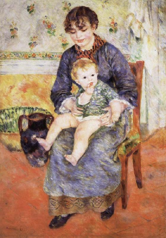 Pierre Renoir Mother and Child China oil painting art